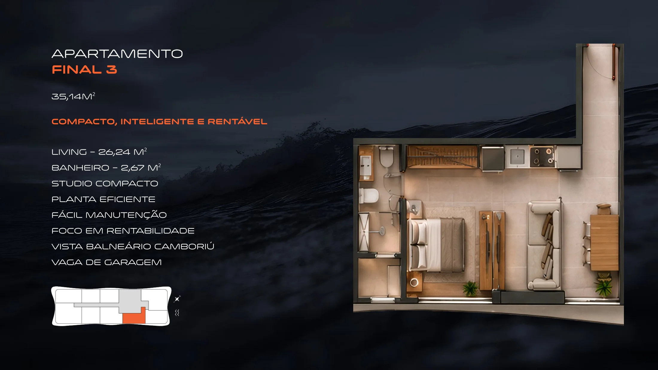 Planta do apartamento Final 3