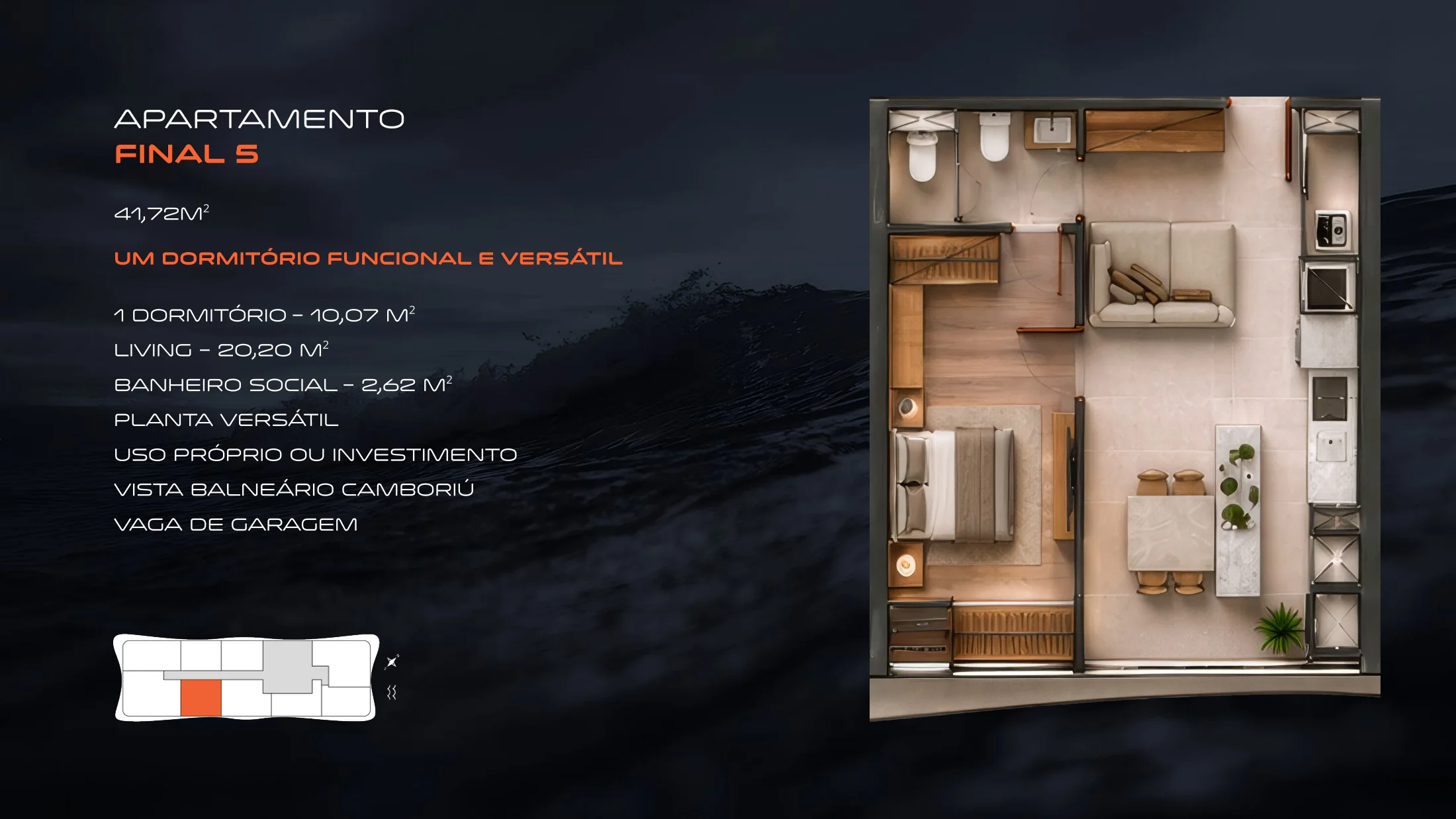 Planta do apartamento Final 5