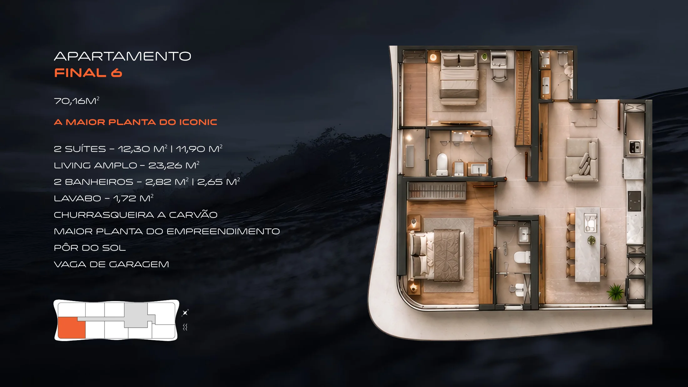 Planta do apartamento Final 6